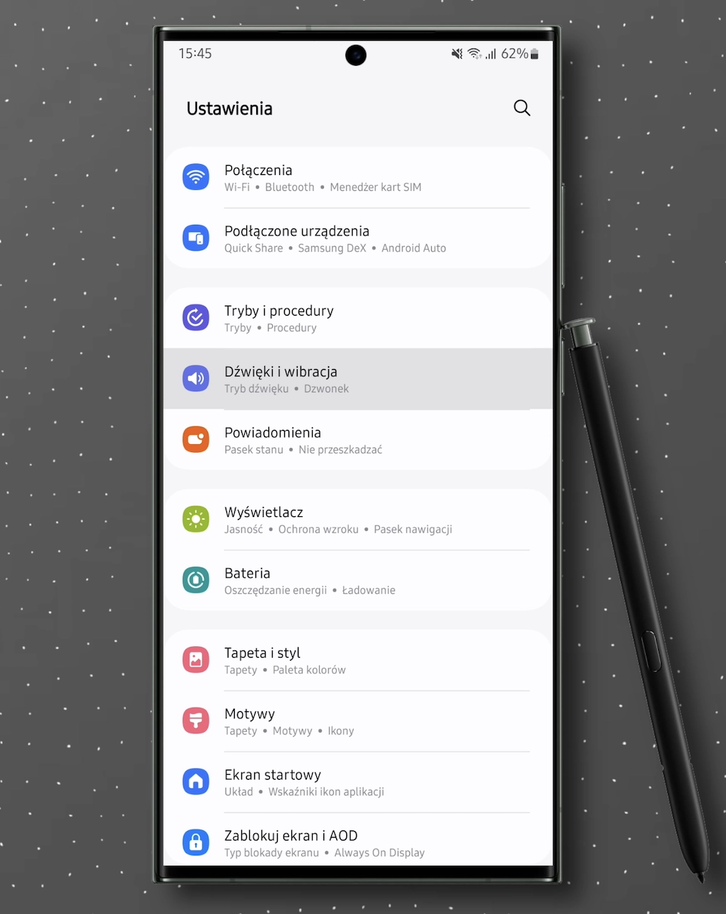 samsung-s24-pierwsze-ustawienia